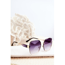 Moteriški akiniai nuo saulės su gradiento lęšiais UV400 rudi 199683