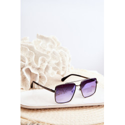 Moteriški akiniai nuo saulės UV400 auksiniai rudi 199685