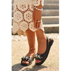 Moteriškos basutės su dekoracijomis S.Barski KV27-004 Smėlio spalvos 199748