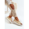 Zazoo 2939 odiniai moteriški sandalai su lanku šviesiai smėlio spalvos | Sandalai moterims | jai24.lt