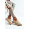 Moteriškos smėlio spalvos platforma Espadrilles Naloenma | Espadrilės | jai24.lt