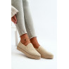 Moteriškos smėlio spalvos platforma Espadrilles Naloenma | Espadrilės | jai24.lt