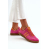 Zazoo N1068 Žemi moteriški zomšiniai sportbačiai, fuksijos spalvos | Kedai | jai24.lt
