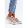 Suvarstomi platforminiai sportbačiai Pink Tanvi | Kedai | jai24.lt