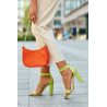 Aukštakulniai sandalai Neon Green Georgina | Sandalai moterims | jai24.lt