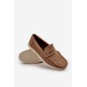 Vyriški mokasinai iš dirbtinės zomšos smėlio spalvos Rivanell | Mokasinai vyrams | jai24.lt