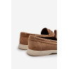 Vyriški mokasinai iš dirbtinės zomšos smėlio spalvos Rivanell | Mokasinai vyrams | jai24.lt