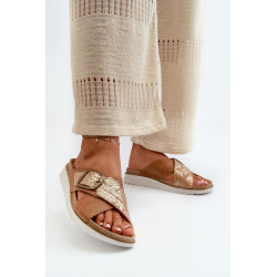 Patogios moteriškos šlepetės su sagtimi Inblu CN000032 juodos 199824