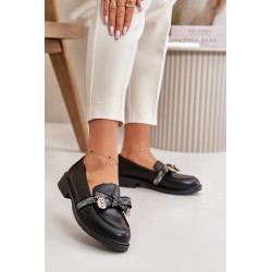 Moteriški mokasinai su lankeliu S.Barski HY42-331 Juodi 199827