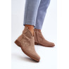 Moteriški kulkšnies batai plokščiu kulnu Camel S.Barski HY42-151 | Auliniai batai moterims | jai24.lt