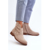 Moteriški kulkšnies batai plokščiu kulnu Camel S.Barski HY42-151 | Auliniai batai moterims | jai24.lt