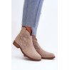 Moteriški kulkšnies batai plokščiu kulnu Camel S.Barski HY42-151 | Auliniai batai moterims | jai24.lt