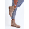 Moteriški kulkšnies batai plokščiu kulnu Camel S.Barski HY42-151 | Auliniai batai moterims | jai24.lt
