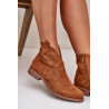 Moteriški kulkšnies batai plokščiu kulnu Camel S.Barski HY42-151 | Auliniai batai moterims | jai24.lt