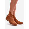 Moteriški kulkšnies batai plokščiu kulnu Camel S.Barski HY42-151 | Auliniai batai moterims | jai24.lt