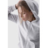 Moteriškas gobtuvas su užtrauktuku medvilnė 4F pilka 4FWMM00TSWSF1467-27M | Drabužiai internetu | jai24.lt