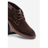 Zomšiniai vyriški suvarstomi batai Tamsiai rudi Big Star OO174145 | Auliniai batai vyrams | jai24.lt