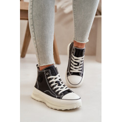 Šilti moteriški sportbačiai su platforma Eco Leather Big Star OO274068 Pink 199862