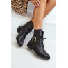 Zazoo 2949 odiniai batai su sagtimi, juodi | Auliniai batai moterims | jai24.lt