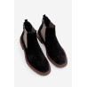 Zomšiniai Chelsea Boots Vyriški Big Star OO174154 Juodi | Auliniai batai vyrams | jai24.lt
