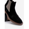 Zomšiniai Chelsea Boots Vyriški Big Star OO174154 Juodi | Auliniai batai vyrams | jai24.lt