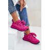 Zomšiniai moteriški sportbačiai su storais raišteliais Fuchsia Artiker 54C1461 | Kedai | jai24.lt