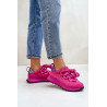 Zomšiniai moteriški sportbačiai su storais raišteliais Fuchsia Artiker 54C1461 | Kedai | jai24.lt