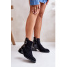 Elegantiški kulkšnies batai su izoliuotais kulnais MR880-040 juodi | Auliniai batai moterims | jai24.lt