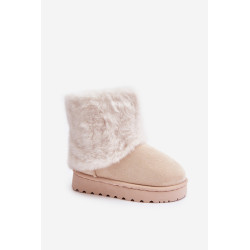 Vaikiški sniego batai su kailiu Camel Crisie 199959