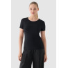 Moteriški marškinėliai su raštu 4F juodi 4FWMM00TTSHF1846-20S | Maikutės moterims | jai24.lt