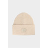 Mergaičių žieminė kepurė 4F 4FJWAW24ACAPF415-83S smėlio spalvos | Aksesuarai | jai24.lt