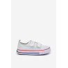 Vaikiški Velcro Sportbačiai Big Star OO374009 Balti | Kedai vaikams | jai24.lt