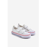 Vaikiški Velcro Sportbačiai Big Star OO374009 Balti | Kedai vaikams | jai24.lt
