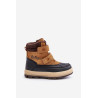 Šiltos žieminės botai berniukams Lee Cooper LCJ-23-01-2059 Camel | Aulinukai vaikams | jai24.lt