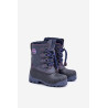 Aukšti Šilti Vaikiški Sniego Batai Su Šnurku Tamsiai Mėlyni Lee Cooper LCJ-24-44-2843K | Aulinukai vaikams | jai24.lt