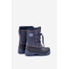 Aukšti Šilti Vaikiški Sniego Batai Su Šnurku Tamsiai Mėlyni Lee Cooper LCJ-24-44-2843K | Aulinukai vaikams | jai24.lt