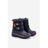 Vaikiški Sniego Batai Su Velcro Lee Cooper LCJ-24-44-2865K Juodi | Aulinukai vaikams | jai24.lt