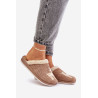 Moteriški Šlepetės Su Elniu Inblu CT000034 Beige | Šlepetės | jai24.lt