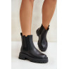 Odiniai Šiltinami Auliniai Batai Moterims Big Star OO274A386 Juodi | Auliniai batai moterims | jai24.lt