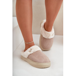 Moteriški Batai Su Pūku Ir Dekoratyvine Širdimi Juodi Otielo 200144