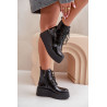 Odiniai Lakuoti Auliniai Batai Ant Platformos Ir Kulno Maciejka 06762-01 Juodi | Auliniai batai moterims | jai24.lt