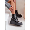 Odiniai Lakuoti Auliniai Batai Ant Platformos Ir Kulno Maciejka 06762-01 Juodi | Auliniai batai moterims | jai24.lt