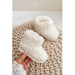 Vaikiški Sniego Batai Su Kailiu Avino Tipo Šviesiai Bežiniai Mevael 200171