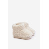 Vaikiški Sniego Batai Su Kailiu Avino Tipo Šviesiai Bežiniai Mevael | Aulinukai vaikams | jai24.lt
