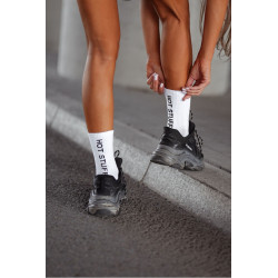 Medvilninės Moteriškos Kojinės HOT STUFF Juodos 200175