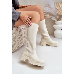 Batai Su Elastingu Šonu Ant Lygio Kulno Šviesiai Bežiniai Mesidra 200221