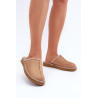 Patogūs namų avalynė šlepetės su siuvinėjimu moterims Inblu FX000021 Camel | Šlepetės | jai24.lt