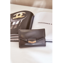 Lakuotas Moteriškas Piniginė Tamsiai Pilka Rahner 200303