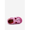 Šlepetės Milami Vaikams Su Velcro Pilkai-Rožinės Jasimrra | Šlepetės vaikams | jai24.lt