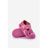 Batai Milami Vaikams Su Velcro Rožiniai Reathiana | Šlepetės vaikams | jai24.lt